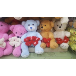 80 CM 5 KALPLİ PELUŞ AYI