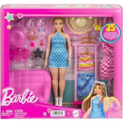 BARBIE KIYAFET VE AKSESUAR ASKISI OYUN SETİ DHL