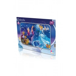 KS GAMES CINDERELLA FRAME PUZZLE 24 PARÇA