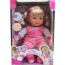 KUTULU 16 İNÇ SES KAYITLI KOMIK KONUŞAN BEBEK