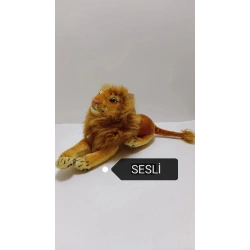 PELUŞ SESLİ ASLAN 30 CM