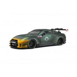 SOLİDO 1/18 NISSAN GT-R (R35) W/ LIBERTY WALK BODY