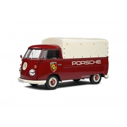 SOLİDO 1/18 VOLKSWAGEN T1 PICK-UP PORSCHE SERVICE RED