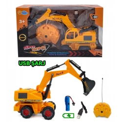 UZAKTAN KUMANDALI ŞARJLI İŞ MAKİNESİ