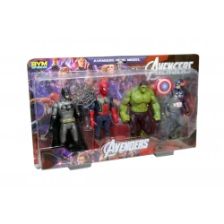 VAKUMLU 4 LÜ KAHRAMAN SET