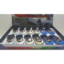 WELLY 1/36 PULL BACK BUGATTI CHIRON (NET)