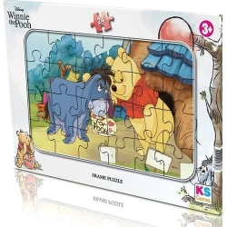 KS GAMES WINNIE THE POOH FRAME PUZZLE 24 PARÇA
