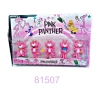 PEMBE PANTER KARTELA SET