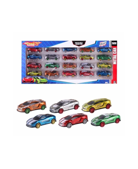 20Lİ SPEEP RACER METAL ARABA