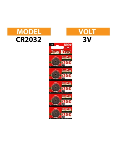 BŞR JEAN KLEIN CR 2032 3V PİL (NET)