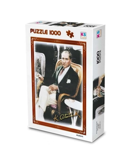 KS PUZZLE 1000 KAHVE İÇEN ATATÜRK (NET)