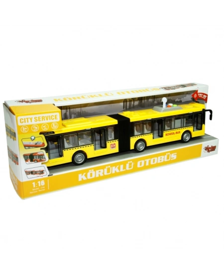 1/16 SÜRTMELİ SESLİ IŞIKLI KÖRÜKLÜ OTOBÜS