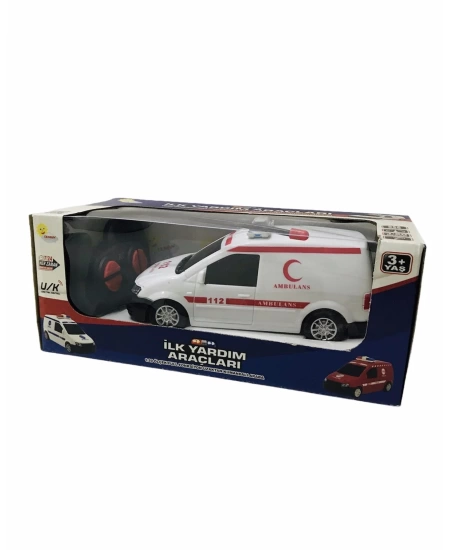 1/24 UZAKTAN KUMANDALI İLK YARDIM ARABASI