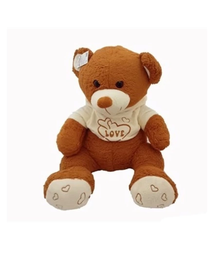 80 CM KAPİŞONLU PELUŞ AYI