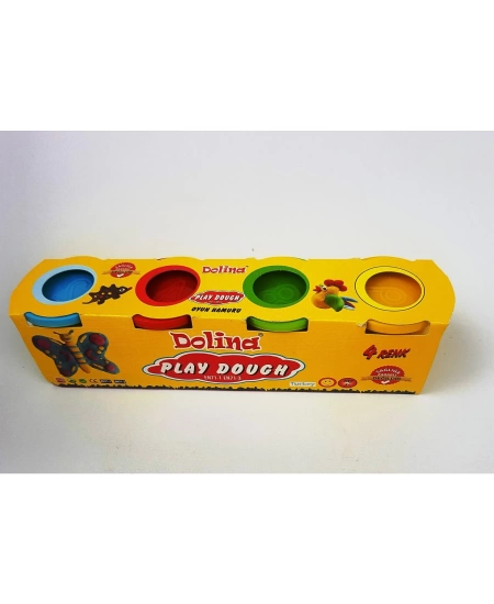 DOLİNA 4LÜ BÜYÜK BOY OYUN HAMURU
