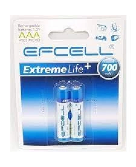 EFCELL ŞARJLI İNCE PİL 700 mah.