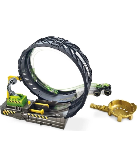 HOT WHEELS MONSTER TRUCKS ÇEMBERDE YARIŞ SETİ DHL