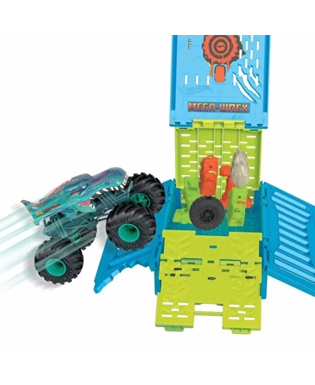 HW MONSTER TRUCKS 1/24 MEGA WREXİN ÇARPIŞMASI DHL