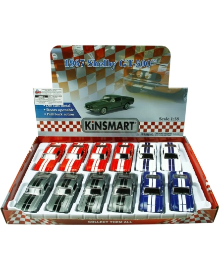 KİNSMART ÇEKBIRAK 1967 SHELBY GT-500 ŞERİTLİ