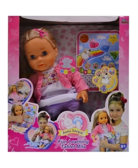 KUTULU 16 İNÇ TABLETLI MILA BEBEK (4 FONKSIYON)