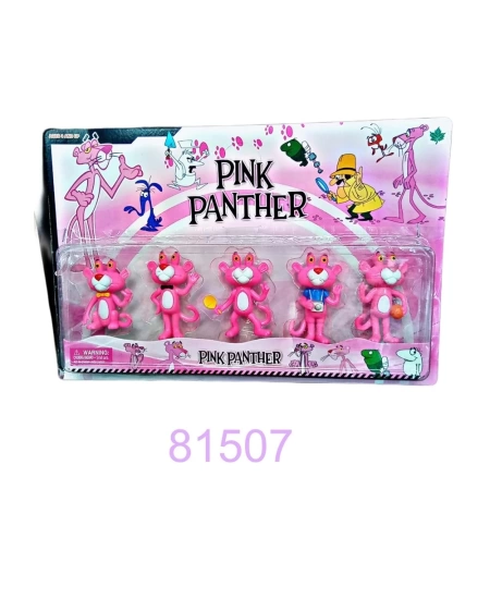 PEMBE PANTER KARTELA SET