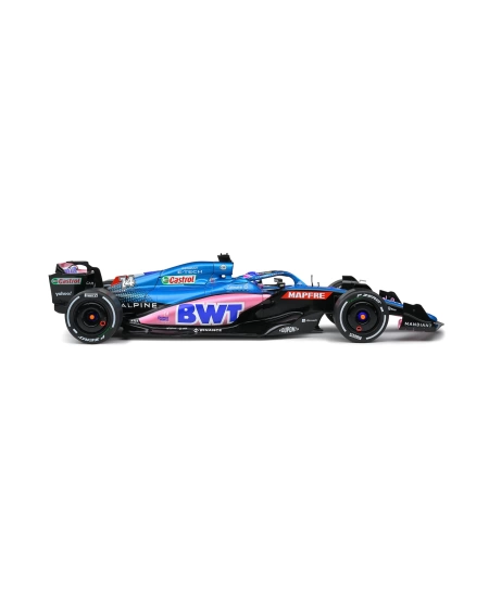 SOLİDO 1/18 ALPINE A522 F.ALONSO BLUE MONACO GP