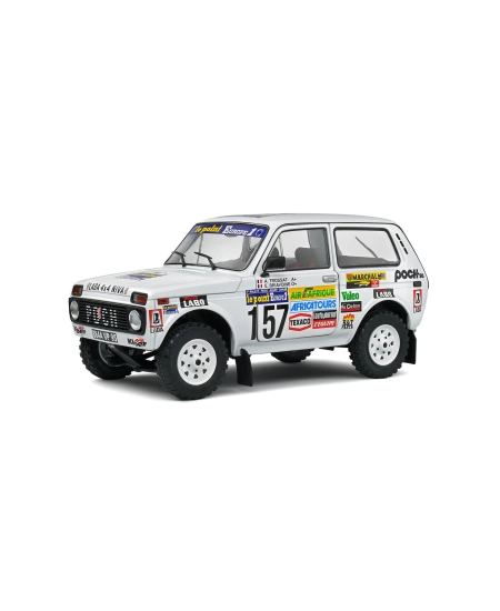 SOLİDO 1/18 LADA NIVA WHITE PARIS DAKAR 1983