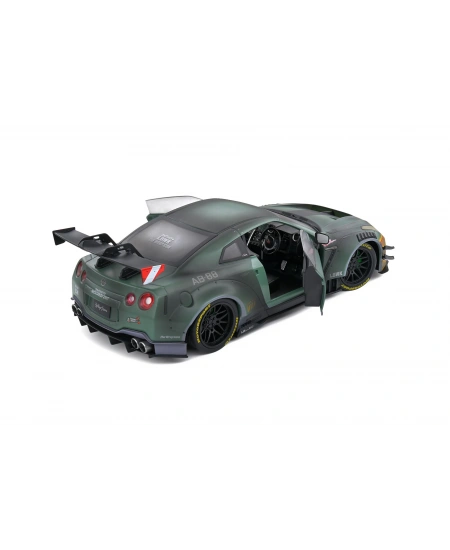 SOLİDO 1/18 NISSAN GT-R (R35) W/ LIBERTY WALK BODY
