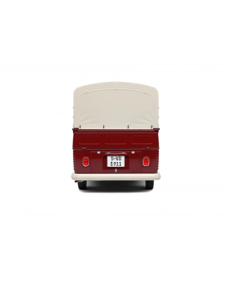 SOLİDO 1/18 VOLKSWAGEN T1 PICK-UP PORSCHE SERVICE RED