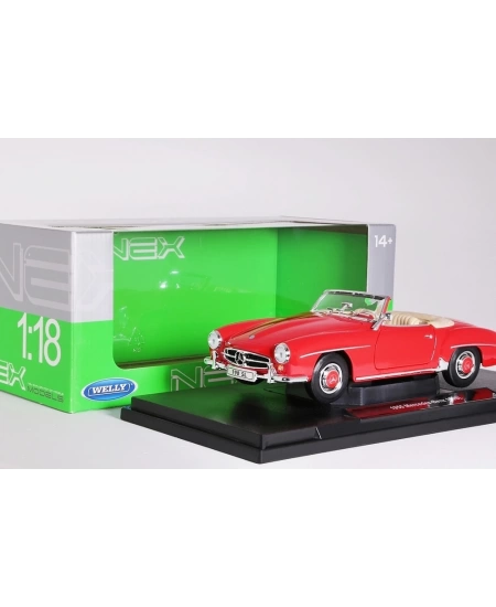 WELLY 1/18 1955 MERCEDES BENZ 19841W