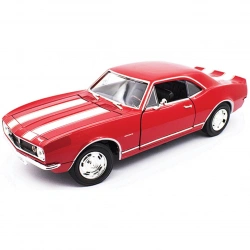 19867 CHEVROLET CAMARO Z28, RED WİTH WHİTE STRİPES