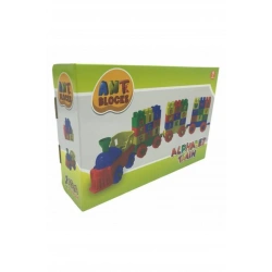 ASY ANT BLOCKS 56 PARÇA HARFLİ TREN SETİ