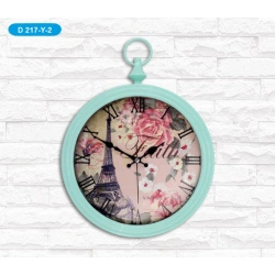 AYPŞ DEKORATİF DUVAR SAATİ EYFEL KULESİ