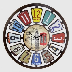 AYPŞ DEKORATİF LONDRA DUVAR SAATİ