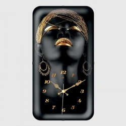 AYPŞ DİKDÖRTGEN BOMBELİ SAAT KÜPELİ KADIN