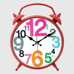 AYPŞ GALAKSİ ANTİK PETER MASA SAATİ KIRMIZI