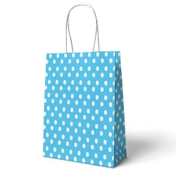 ÇANTA KRAFT BÜKÜM SAPLI M.PUANLI 18*24 25Lİ