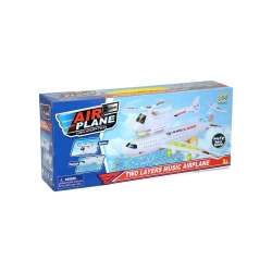 CN PİLLİ IŞIKLI 2 KATLI UÇAK