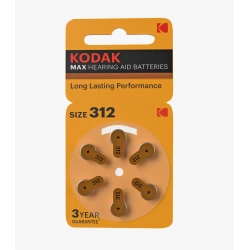 KODAK 312 NUMARA KULAKLIK PİLİ