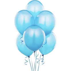 ERBY METALİK AÇIK MAVİ BALON