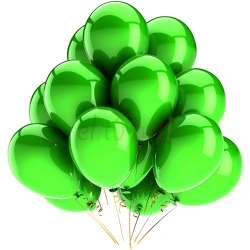 ERBY METALİK AÇIK YEŞİL BALON