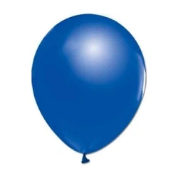 KOYU MAVİ METALİK BALON