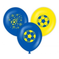 ERBY TARAFTAR BASKILI SARI LACİVERT BALON 11