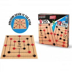 KRSN WOODOY 9 TAŞ - 12 TAŞ OYUNU