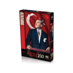 KS BAYRAK VE ATATÜRK 200 PRÇ PUZZLE