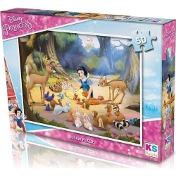 KS GAMES PRİNCESS PUZZLE 50 PARÇA