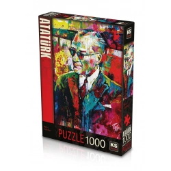 KS GAMES 1000 PARÇA PUZZLE ATATÜRK REİS-İ CUMHUR