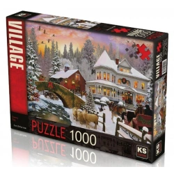 KS PUZZLE 1000 PRÇ SNOWY DAY (NET)