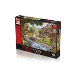 KS PUZZLE 1000 SUMMERrnVİLLAGE STREAMr (NET)
