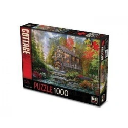 KS GAMES 1000 PARÇA PUZZLE THE OLD WOOD MİLL